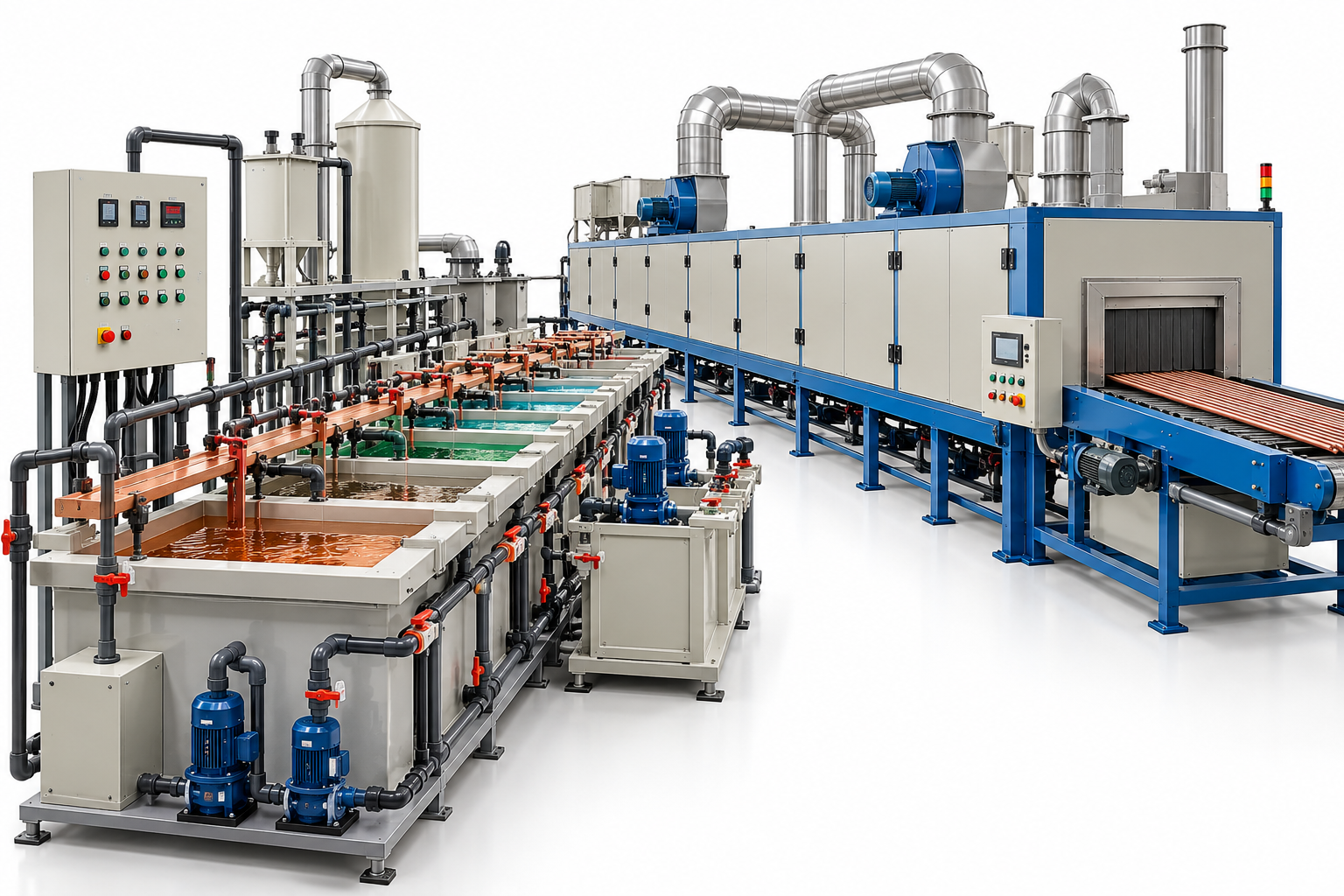 Ovens and Plating Tanks